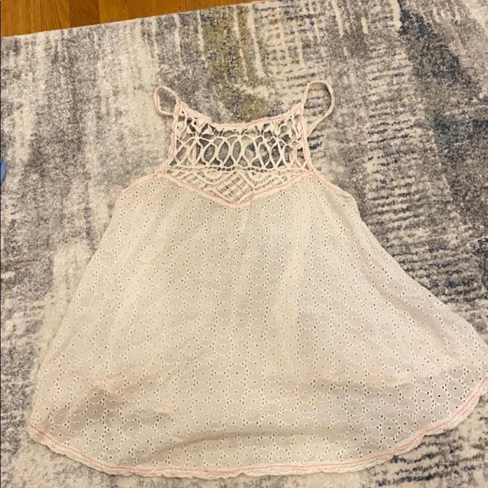 Cute white summer top